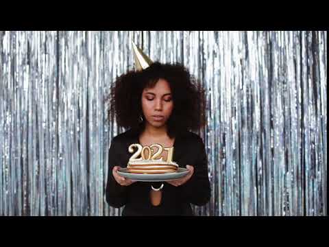 Welcome 2021 Cake | Copyright Free Video Footage