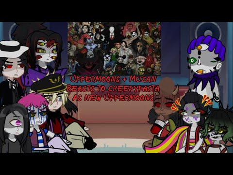 | °Uppermoons + Muzan Reacts to Creepypasta as New Uppermoons ° |  Read Desc |🔪🩸|