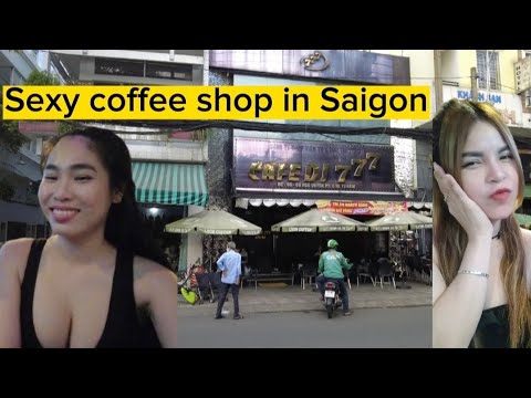 Sexy coffee shop comparison in Saigon - Vietnam hot girl