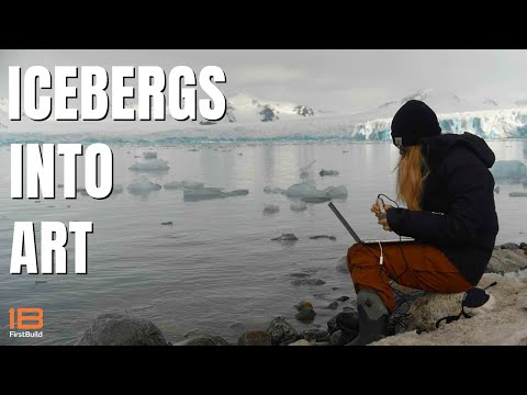 Artist in Residence 3-D Scans Icebergs for Glass Sculpture Project