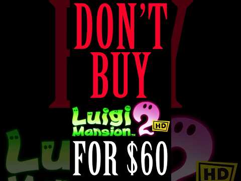 Don’t Buy Luigi’s Mansion 2 HD for $60! #nintendoswitch #gaming #nintendoconsole