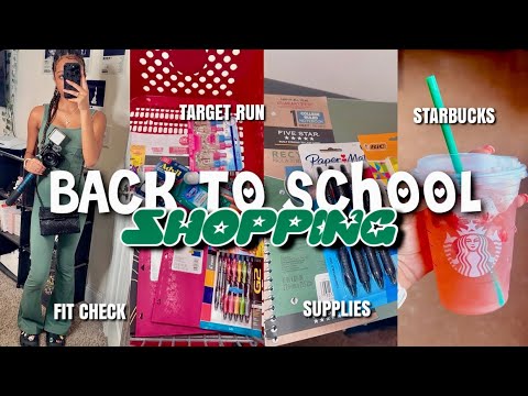 BACK TO SCHOOL SUPPLIES SHOPPING + HAUL 2024 | Miya Nevaeh