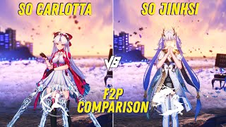 F2P: Carlotta vs Jinhsi | Who is The Best DPS?? - Wuthering Waves