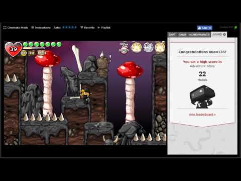 [World Record] Speedrun: Epic Battle Fantasy: Adventure Story Level 18 any % (35 seconds)