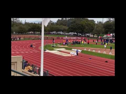 60m Specialist Tries the 400 (50.94)