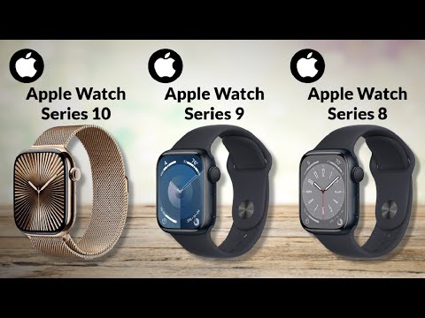 Apple Watch Series Comparison 2024! Series 10 vs Series 9 vs 8