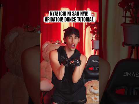 NYA! ICHI NI SAN NYA! ARIGATOU! DANCE TUTORIAL #dancetutorial #shorts