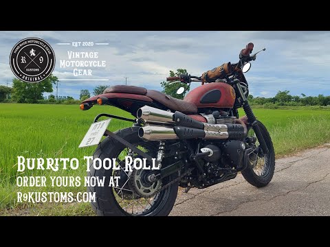 Triumph Street Scrambler 900 Quick look at RUSTY patina