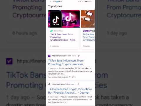 Why Tik Tok banned all the Crypto communities? Answer here