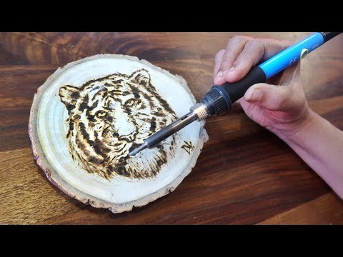 Wood Burning For Beginners DIY 🪵