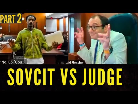 Sovereign Citizen’s Ridiculous Claims DENIED By Sassy Judge - Part 2