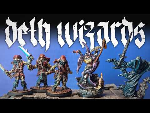 Painting Hordes of Undead Minis for Deth Wizards