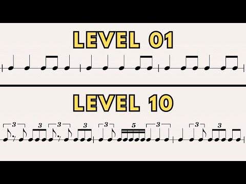 Rhythm Exercises For Musicians - 10 Levels Of Difficulty 🎵