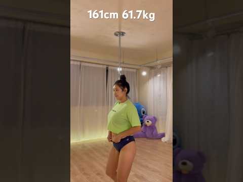 61.7kg 폴타가 키딩했🤪 #폴타혼타스 #폴댄스 #poledance #폴댄스강사 #운동녀 #비키니