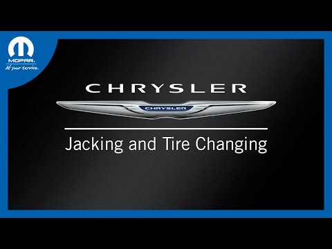 Jacking and Tire Changing | How To | 2024 Chrysler Pacifica & Voyager