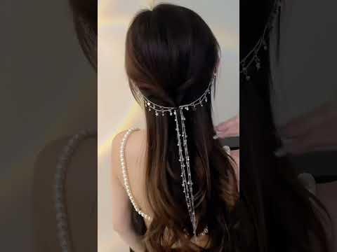 Fashion hair products with tassel #fashion #gift #fashionstyle #hairproducts #hairstyle #jewellery