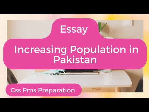 Essay on Population Growth in Pakistan  | CSS | PMS | PA affairs | Pol Science |