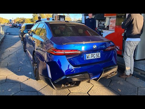 Cars Leaving Nürburgring Tankstelle - NEW M5 G90, 500HP Supra, M4 CSL, BYD U9, 992 GT3 RS, CRAZY X3M