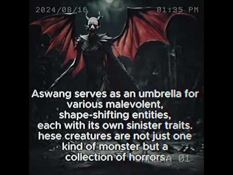 Mythological Creatures in Philippine Folklore Aswang Part 2 #philippinesfolklore