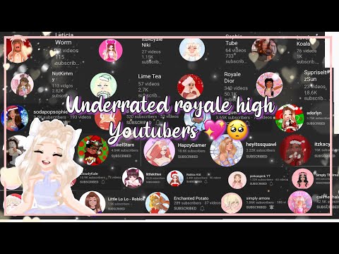 || MY FAVORITE ROYALE HIGH UNDERRATED YTERS || Mmp05 ☁️🌙