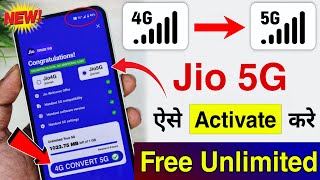 Jio True 5G Kaise Activate Kare New Trick | Unlimited 5G internet Free Activate | Enable Jio True 5G