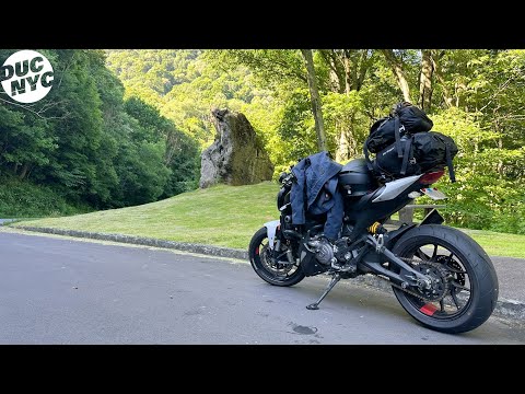 Long Ride on Blue Ridge Parkway - ALABAMA to NEW YORK day 7.4