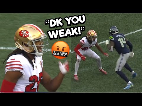 DK Metcalf Vs Josh Norman GOT HEATED! 🤬 TRASH TALK! (WR Vs CB) 49ers Vs Seahawks highlights