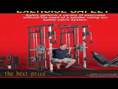 ANYTHING SPORTS Heavy Duty Smith Machine with Cable Crossovers