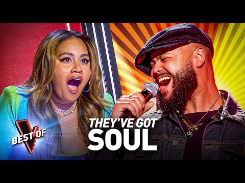 Exceptional SOUL SINGERS in the Blind Auditions of The Voice