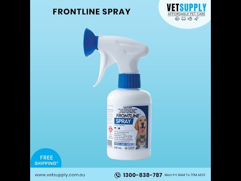 FRONTLINE Spray for Dogs & Cats 250ML - Free Shipping* | Vetsupply