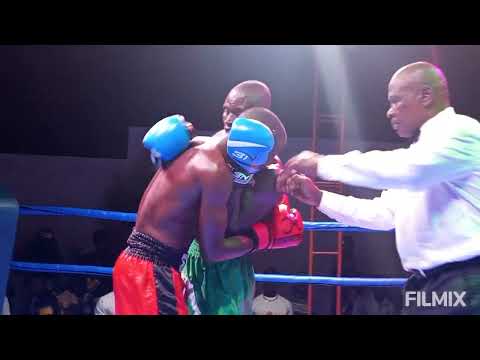 COACH KAWAGA BAMWEYANA Outclass Alex Batwawula In A Lightweight Unanimous Pro Boxing Thriller.