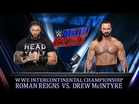 roman reigns vs drew mcintyre wwe full match.roman reigns vs drew. #romanreigns #drewmcintyre #wwe