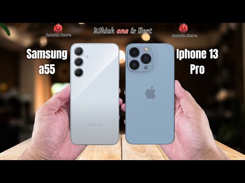 Samsung a55 vs Iphone 13 Pro  Full comparison ⚡Which one is Best