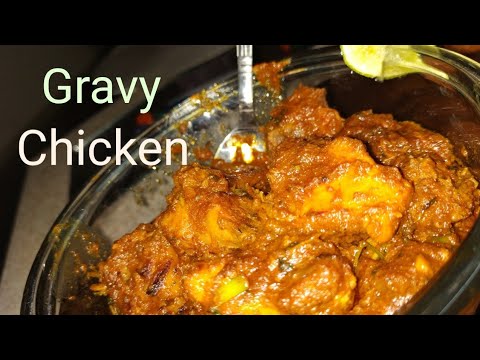 Gravy Chicken Curry||Gravy Chicken Recipe Indian Style|Gravy Chicken Masala| Telangana Ruchulu