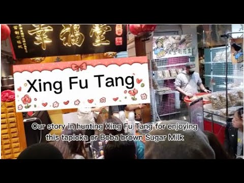 Xing Fu Tang - real Bobba - queing for 2 hours from Japan to Taipei - Kwansei Gakuin Univ.