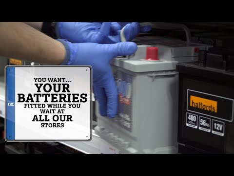 We Fit Your Batteries at our Stores and Garages | Halfords Ireland