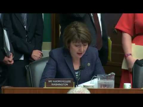 McMorris Rodgers testifies at Energy and Commerce Committee on Yucca Mountain 6/28/17