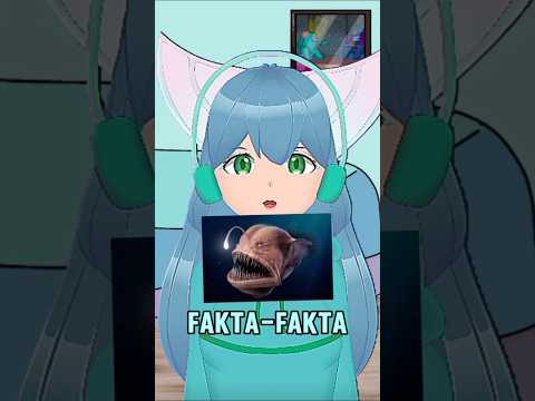 Fakta anglerfish si ikan laut dalam yang unik! Apa aja ya? #edukasi #vtuber #vtuberindonesia #laut