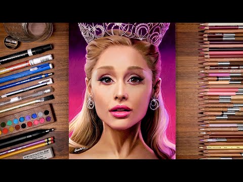 Drawing Wicked: Glinda (Ariana Grande) | drawholic