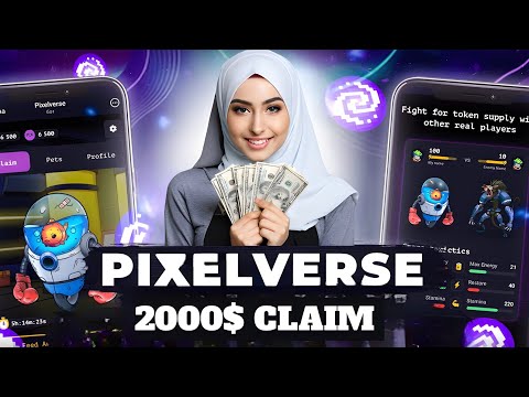 Pixelverse Airdrop | Binance listing | Tap Tap & Earn $PIXFI Token | Don't miss !