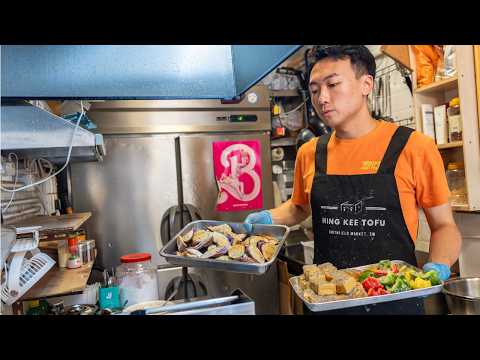 How to make Three Fried Stuffed Treasures/Fried Chicken Leg 如何製作街頭小食 手打鯪魚煎釀三寶 炸雞髀 - 卿記工房 #Streetfood