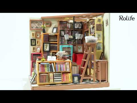 Rolife dollhouse kit - Sam's Study - DG102