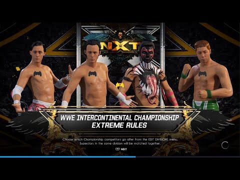 WWE 2K22 AWA wrestling: Intercontinental championship match