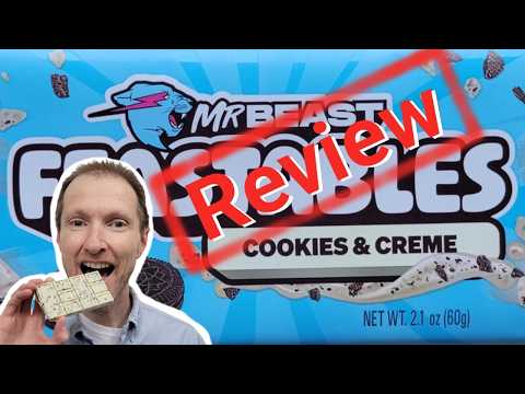 NEW Mr Beast Feastables Cookies & Creme Review