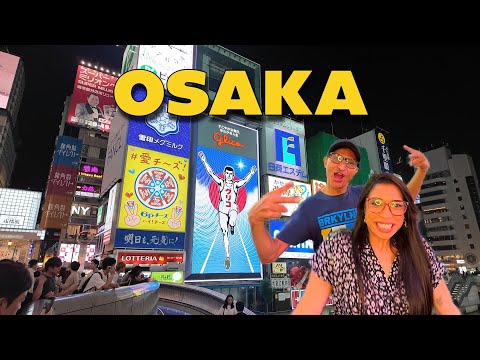 🇯🇵 Nightlife District OSAKA | Dotonbori is insane!!