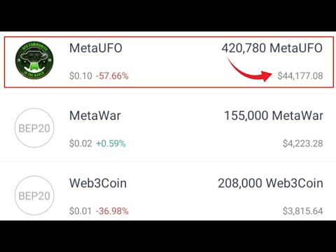 MetaUfo Airdrop Withdraw | How to sell metaufo | MetaUfo is real or scam | Don't pay any fee to swap