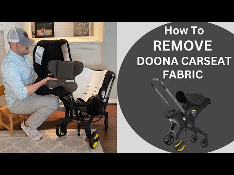 How to REMOVE Doona Car Seat & Stroller Fabric | Tips for removal