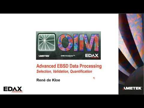 Advanced Data Processing - Selection, Validation, Quantification