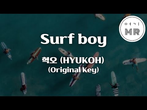 Surf boy - 혁오 (HYUKOH) (원키E) 여기MR / Karaoke / Music / 노래방