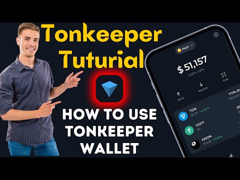 How To Use Tonkeeper Wallet | Tonkeeper Wallet Full Explained Send, Receive, Swap Toncoin